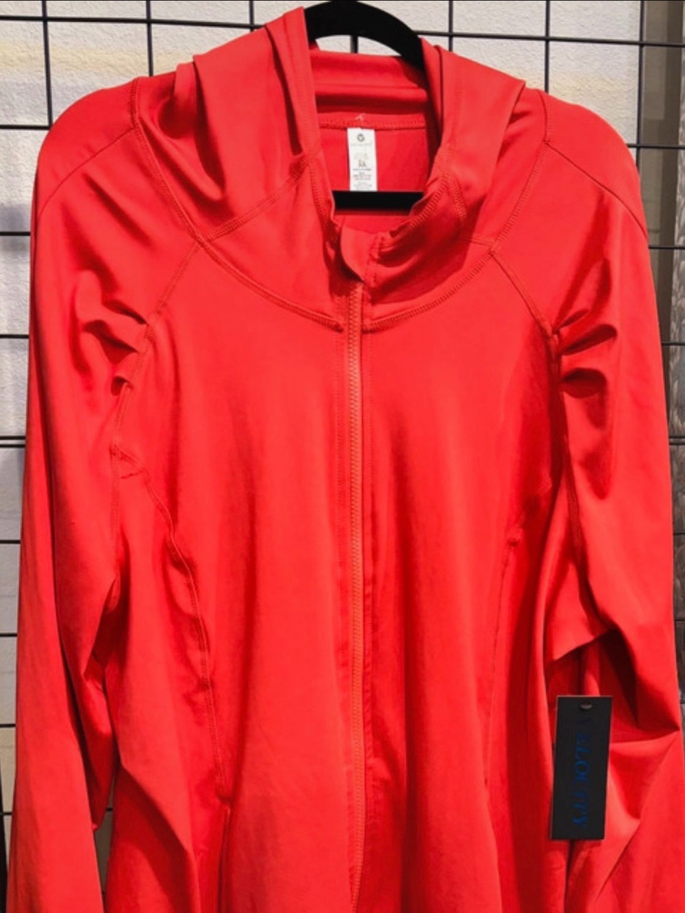 Velocity Women's Bright Red Full-Zip Utility Jacket New